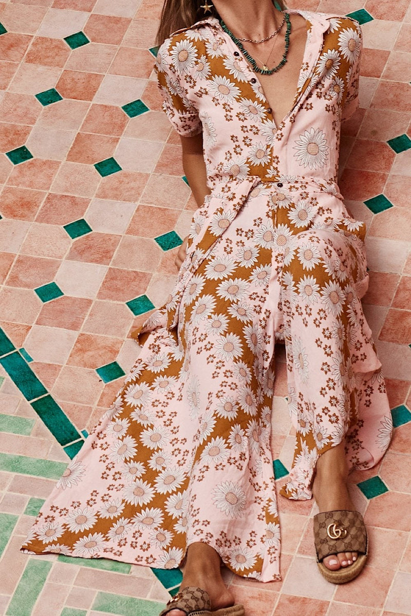 Brand New Day Palazzo Jumpsuit - Chasing Unicorns