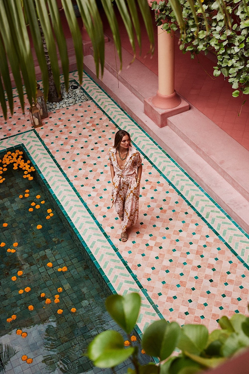 Brand New Day Palazzo Jumpsuit - Chasing Unicorns