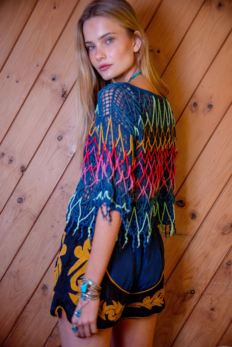 Brass in Pocket Silk Satin Shorts - Chasing Unicorns