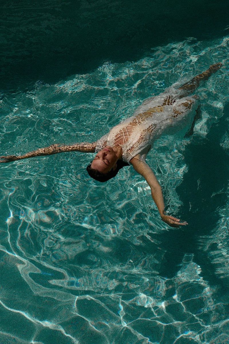 Chain Reaction Crochet Fringe Maxi Dress - Chasing Unicorns