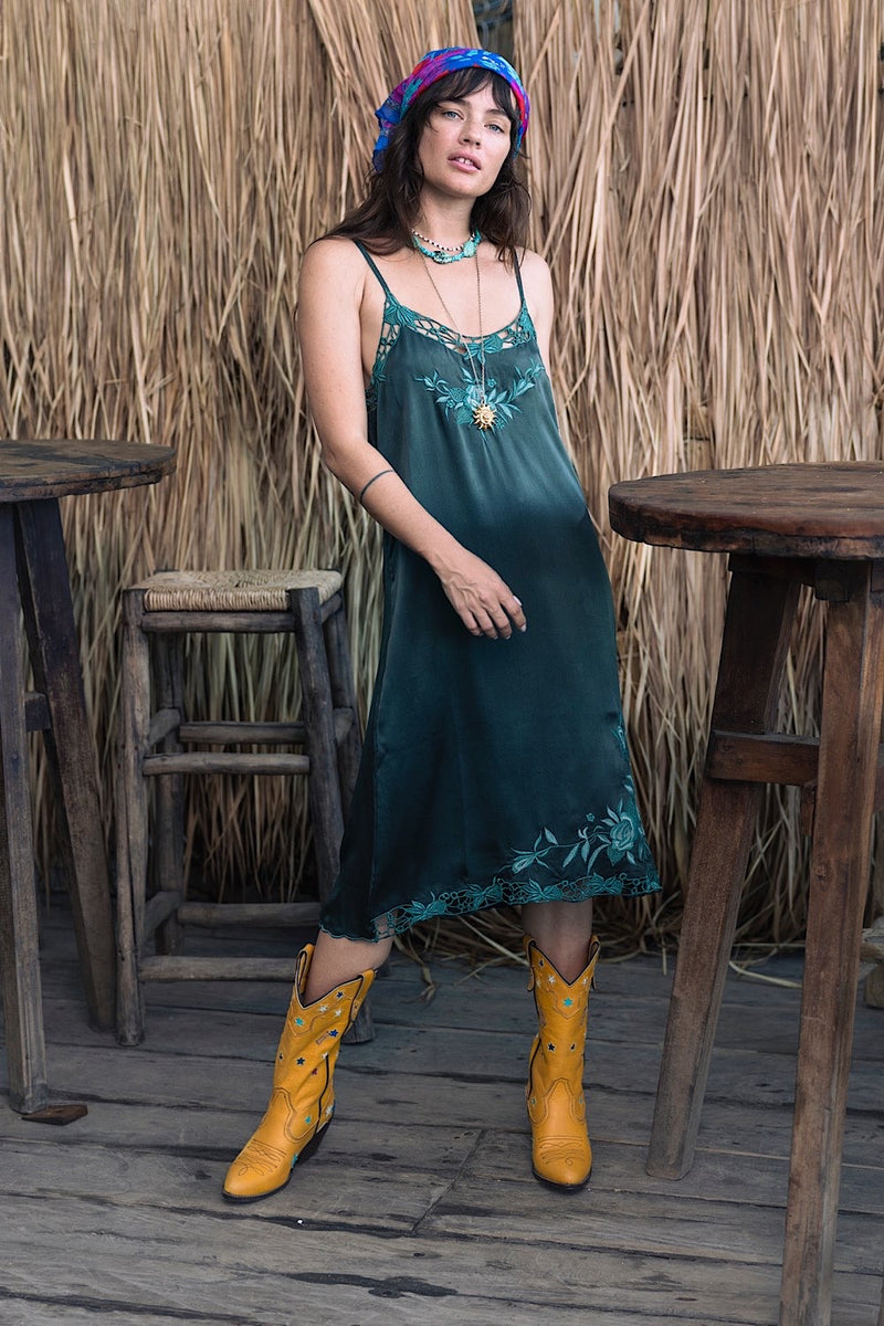 Cosmic Cowgirl Leather Boots - Chasing Unicorns