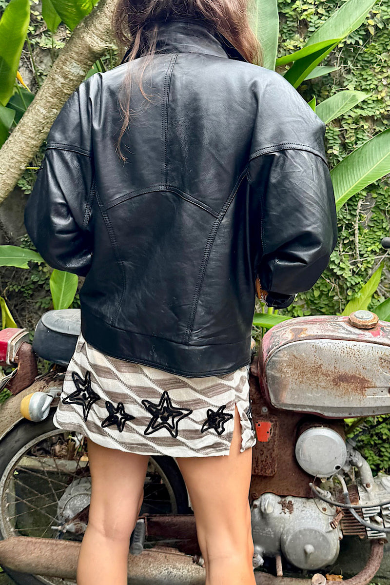 Counting Stars Embroidered Mini Dress - Chasing Unicorns