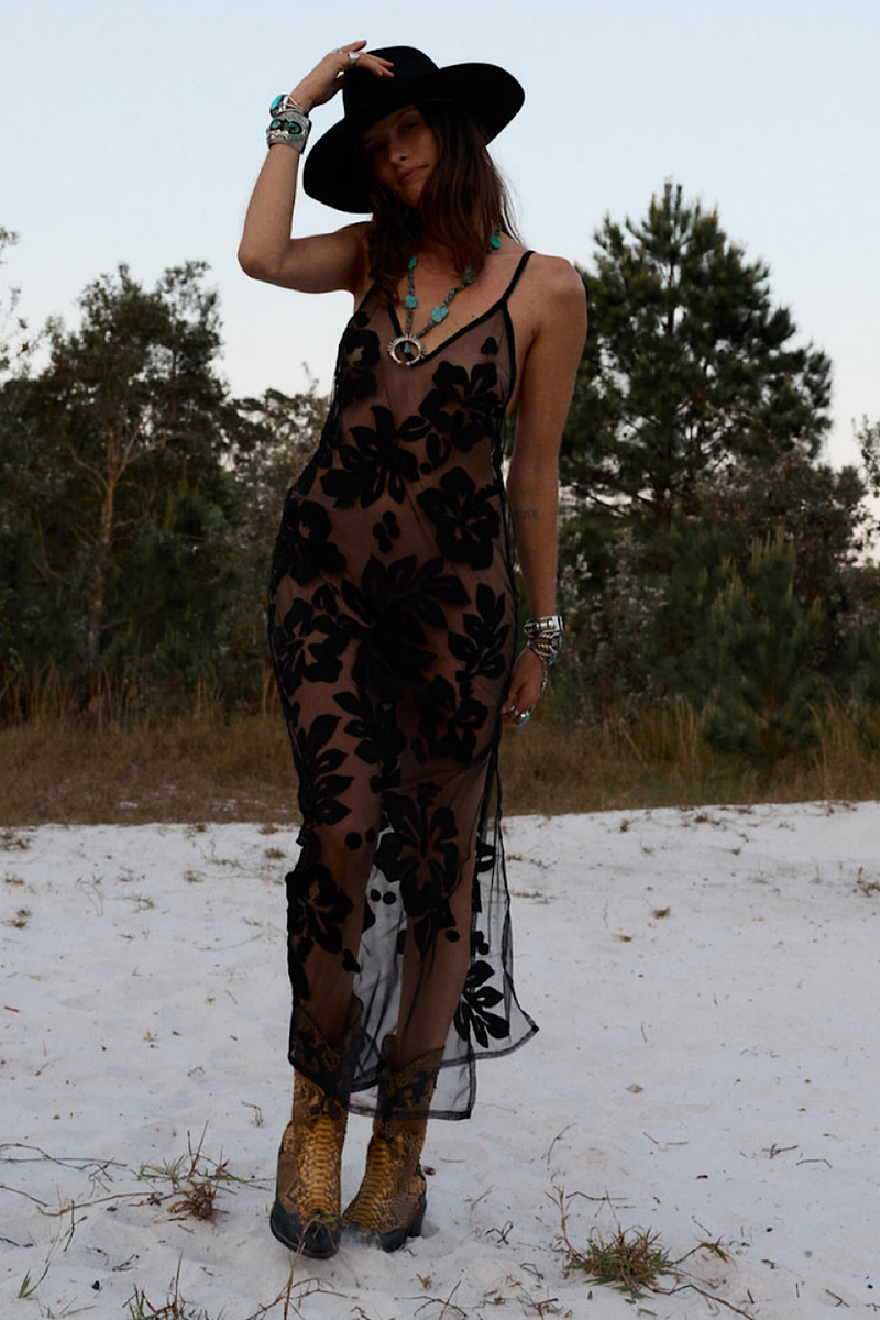 Dance The Night Away Lace Maxi Slip Dress - Chasing Unicorns