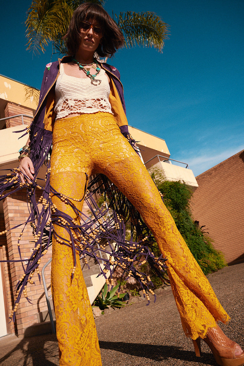 Dancing Barefoot Suede Fringe Jacket - Chasing Unicorns