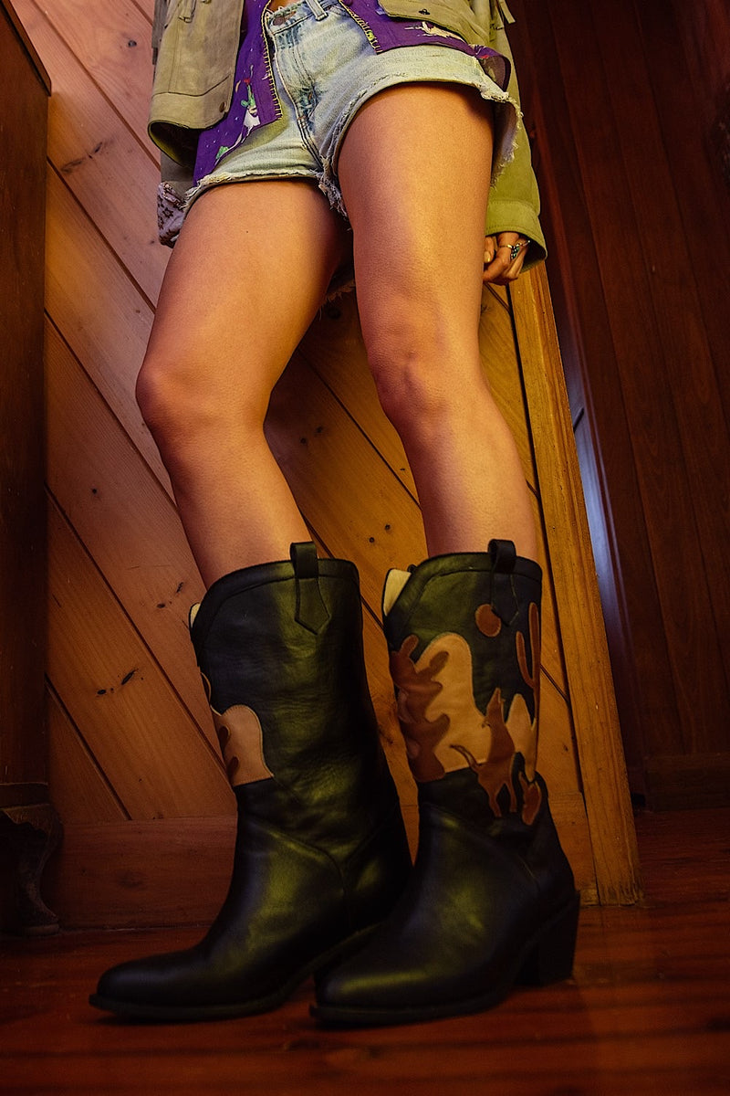 Desperado Leather Cowboy Boots - Chasing Unicorns