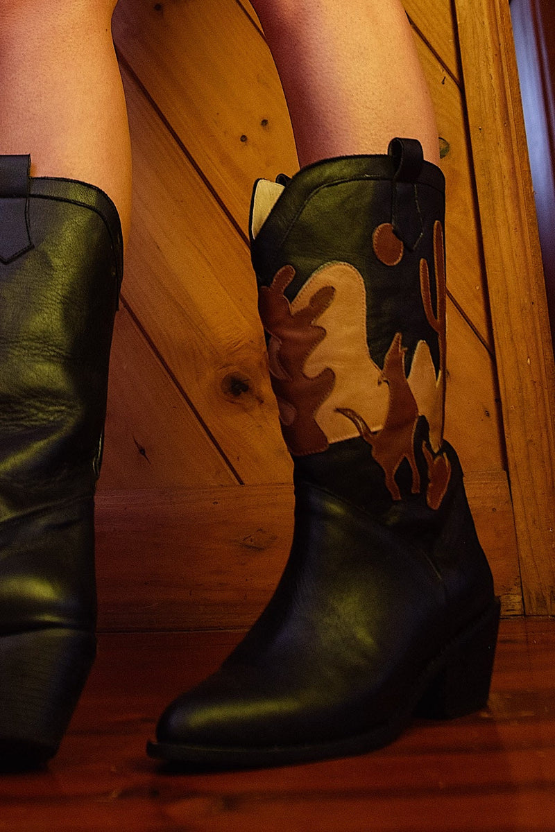 Desperado Leather Cowboy Boots - Chasing Unicorns