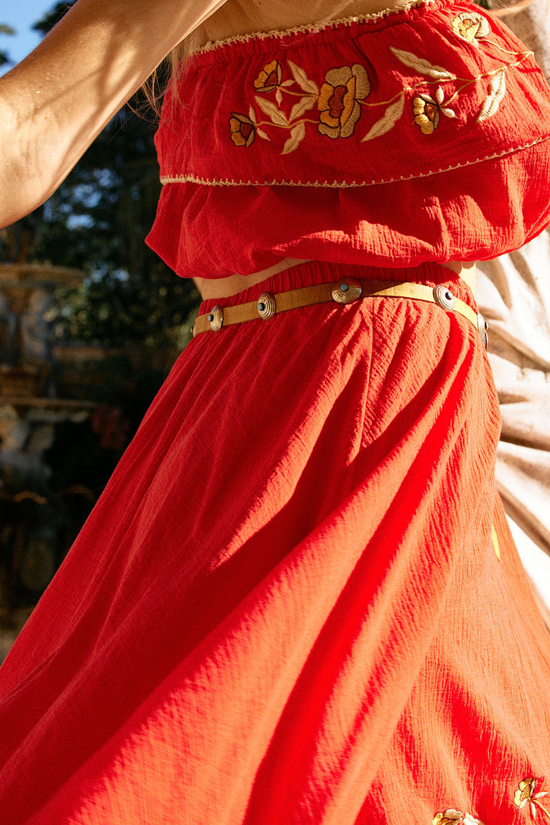 Everybody Knows Embroidered Ruffle Set - Chasing Unicorns