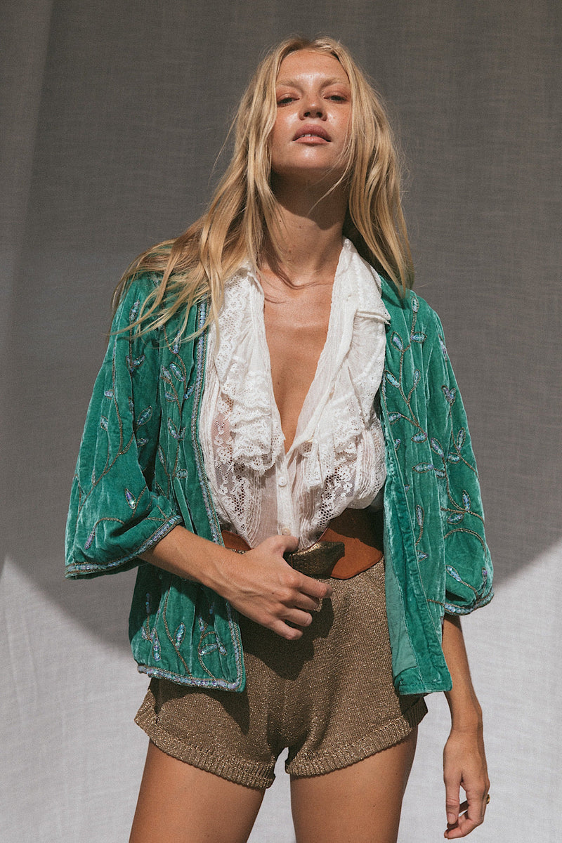 Fly Like An Eagle Silk Chiffon Blouse - white - Chasing Unicorns