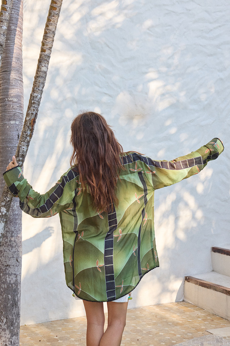 Good Thing Cotton Oversized Shirt - Chasing Unicorns