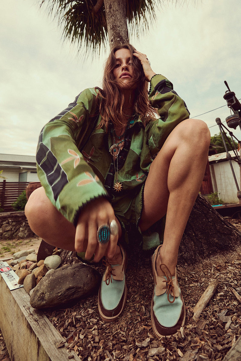 Good Thing Silk Cotton Oversized Shirt - Chasing Unicorns