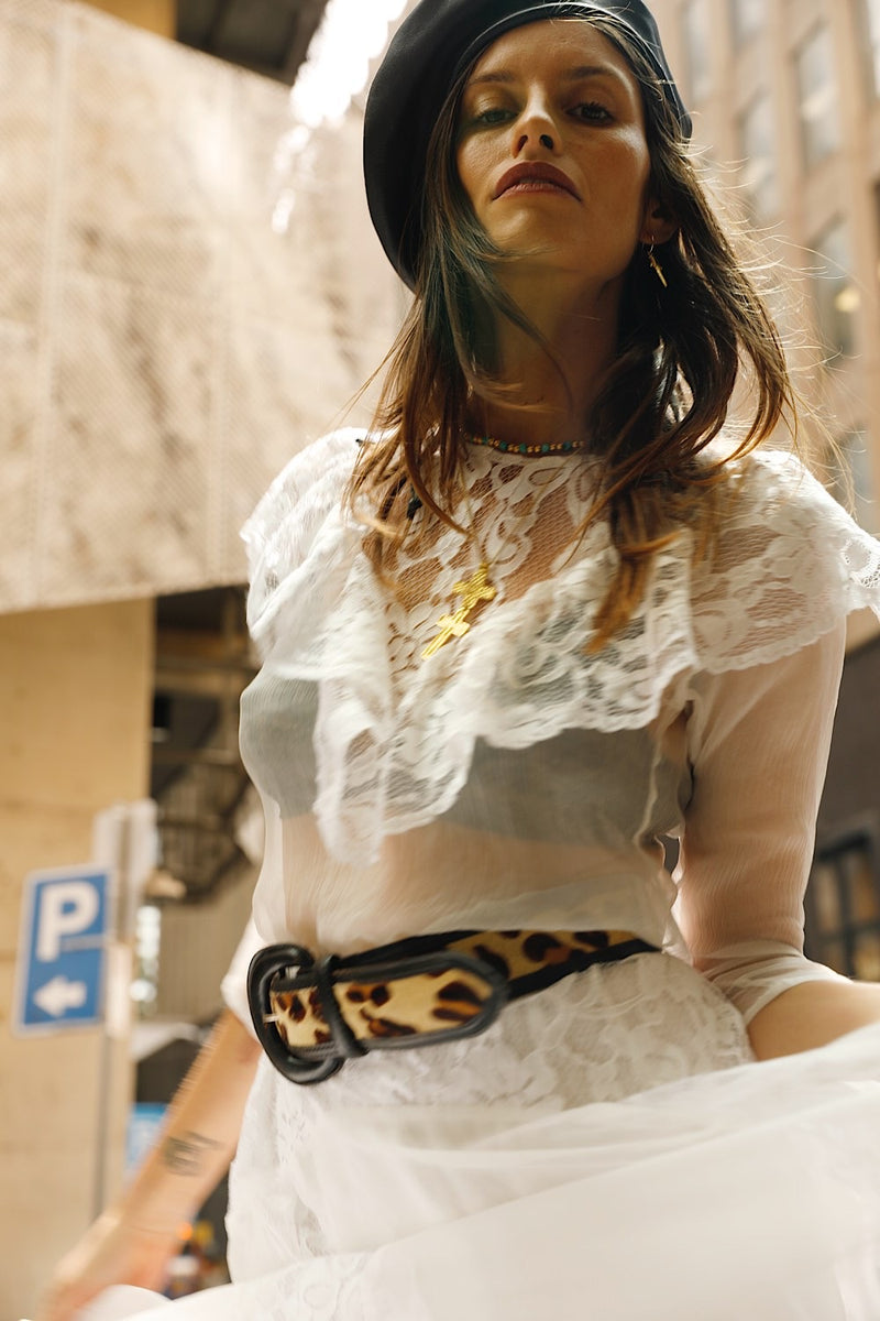 Heart of Glass Silk + Lace Maxi Dress - Chasing Unicorns