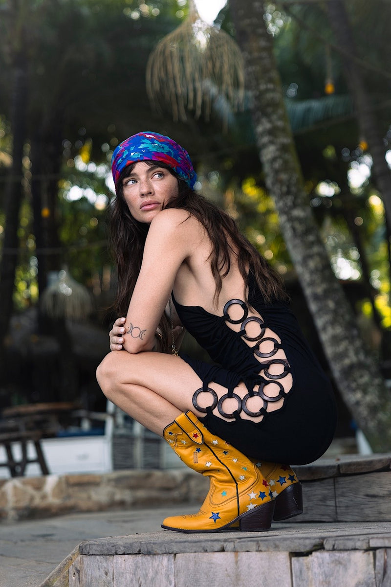 Hold Me Tight Bamboo Jersey Mini Dress - Chasing Unicorns