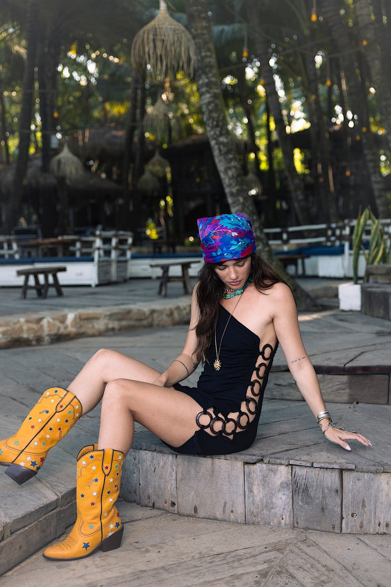 Hold Me Tight Bamboo Jersey Mini Dress - Chasing Unicorns