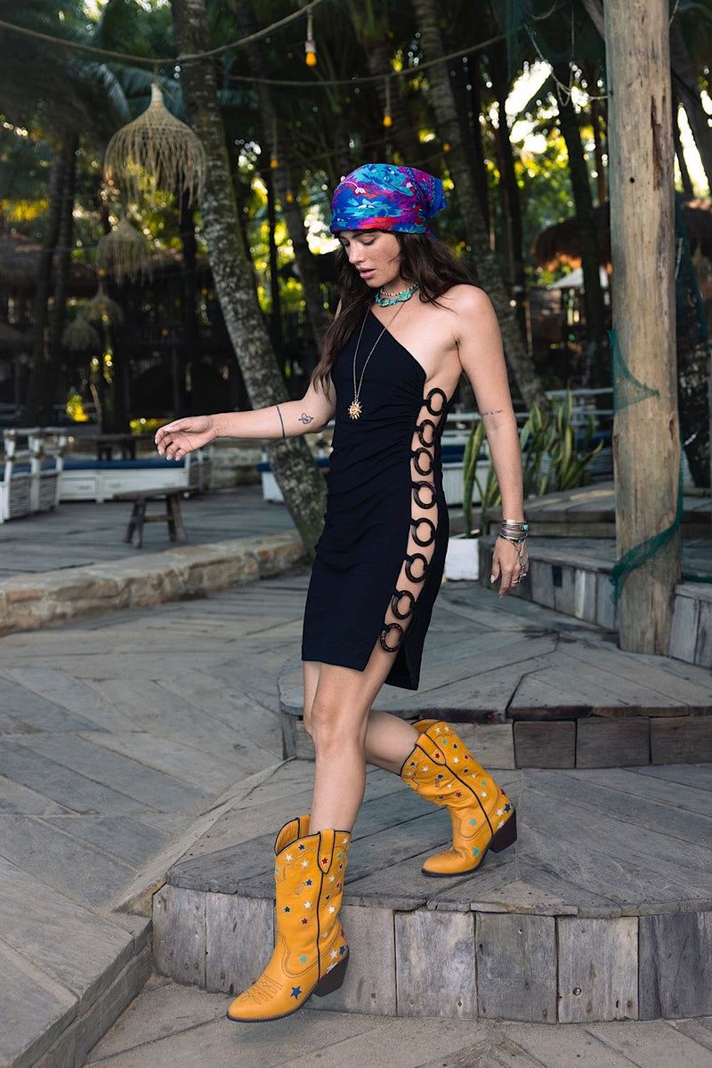 Hold Me Tight Bamboo Jersey Mini Dress - Chasing Unicorns