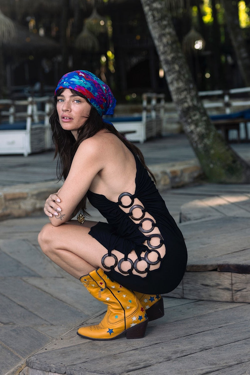 Hold Me Tight Bamboo Jersey Mini Dress - Chasing Unicorns