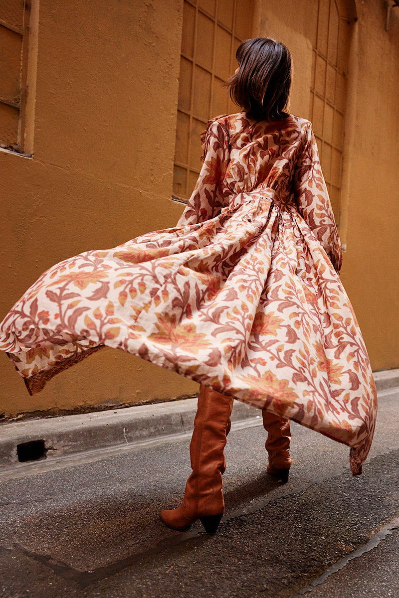 Izabella Duster Dress - honey dove - Chasing Unicorns