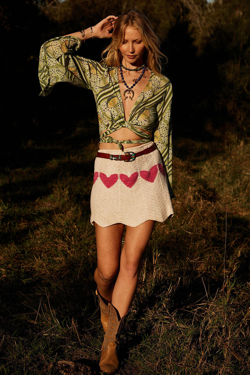 Lover Crochet Skirt - Chasing Unicorns