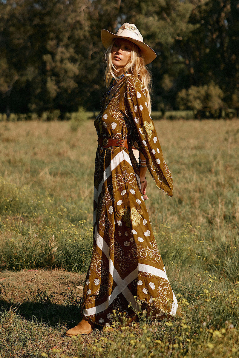 NEW Alabama Getaway Maxi Caftan Dress - Chasing Unicorns