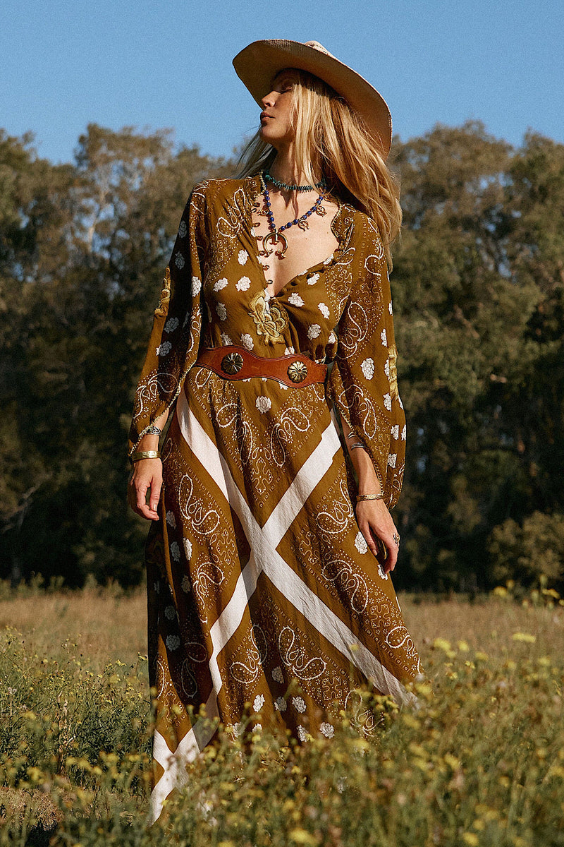 NEW Alabama Getaway Maxi Caftan Dress - Chasing Unicorns