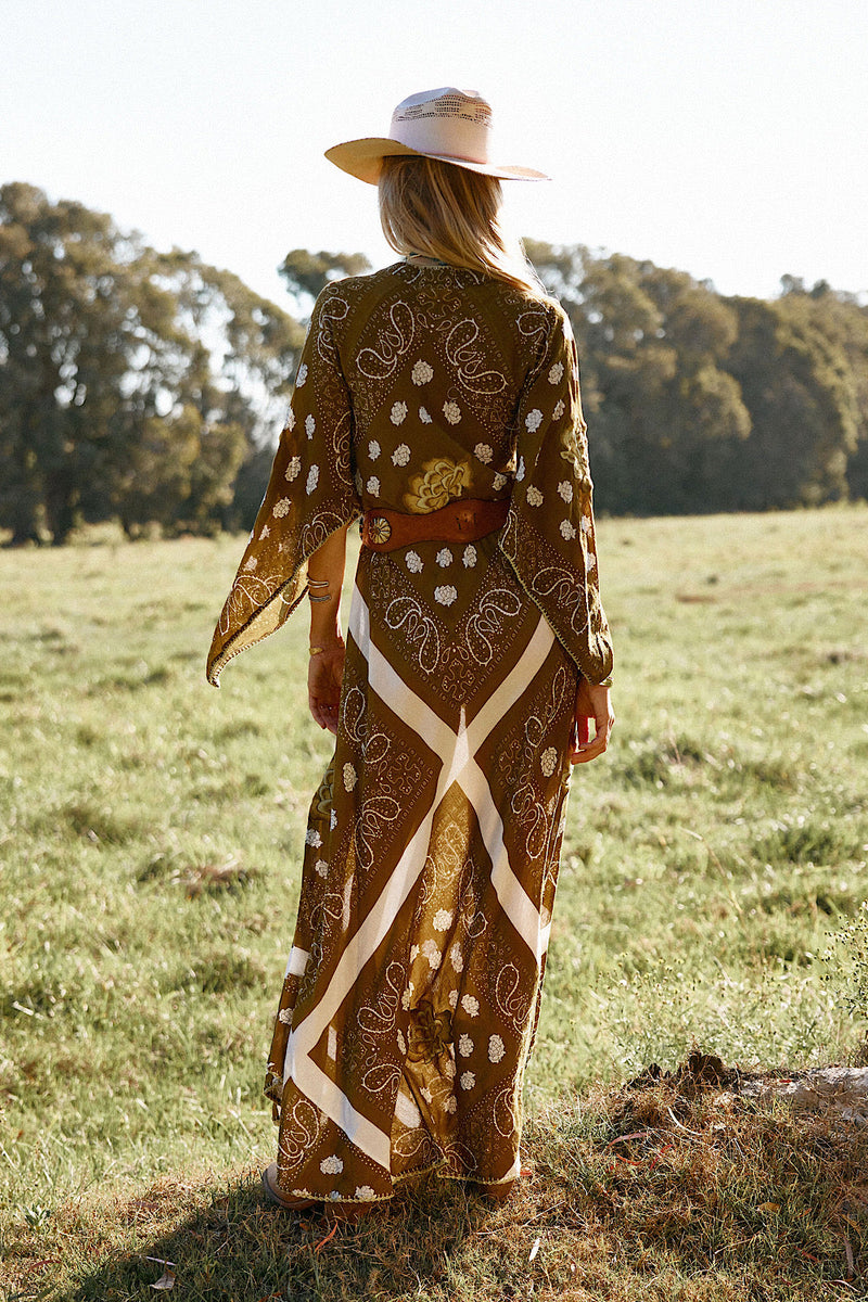 NEW Alabama Getaway Maxi Caftan Dress - Chasing Unicorns