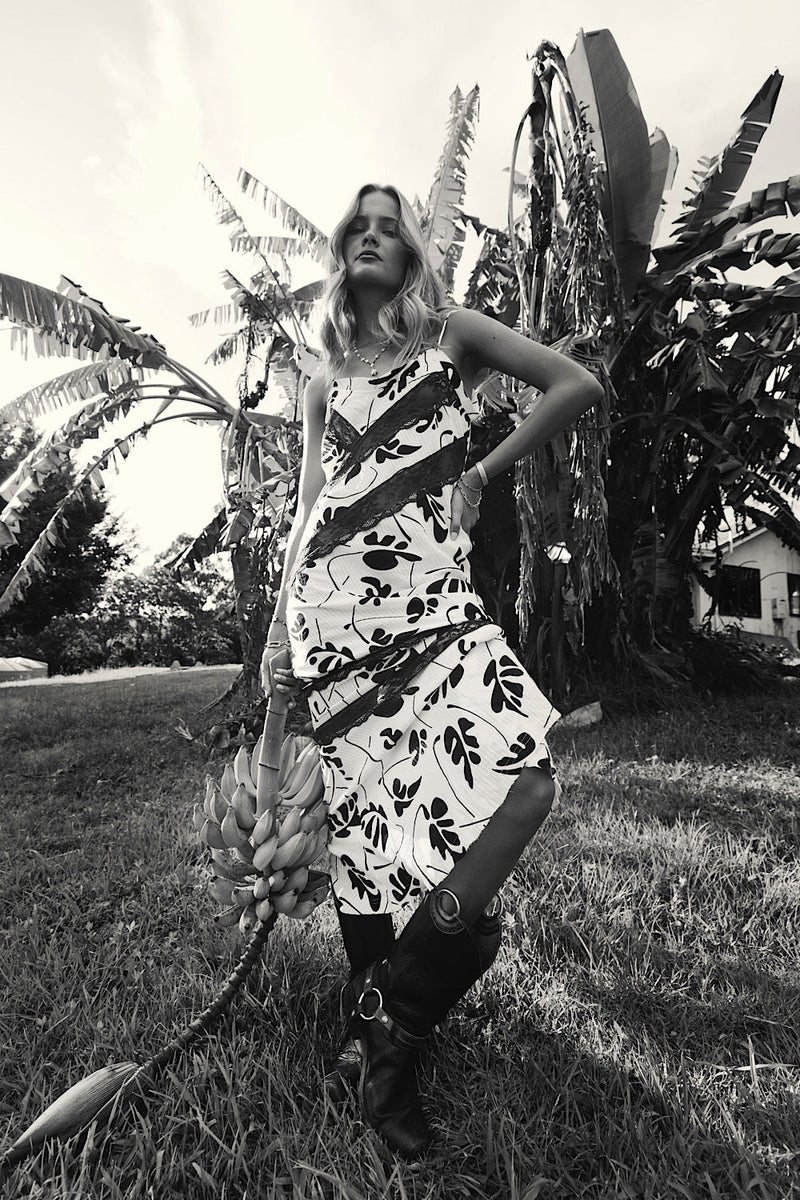 NEW Cotton + Lace Maxi Slip Dress - Chasing Unicorns