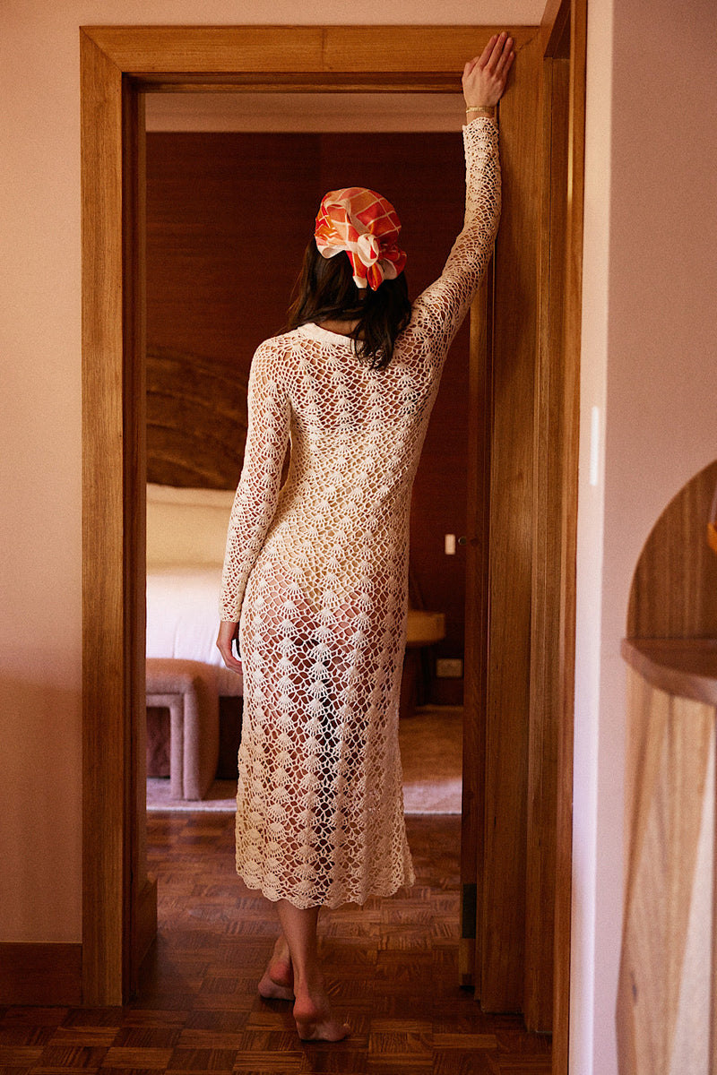 NEW Crochet Maxi Dress - Chasing Unicorns