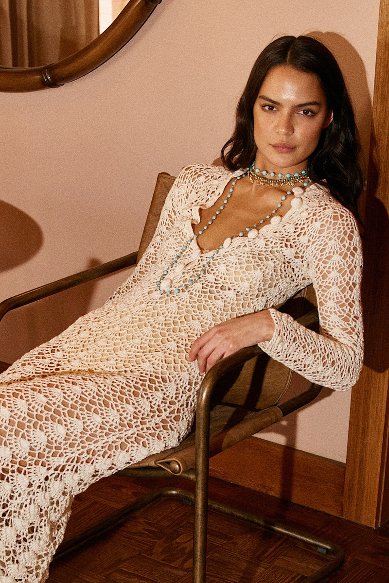NEW Crochet Maxi Dress - Chasing Unicorns