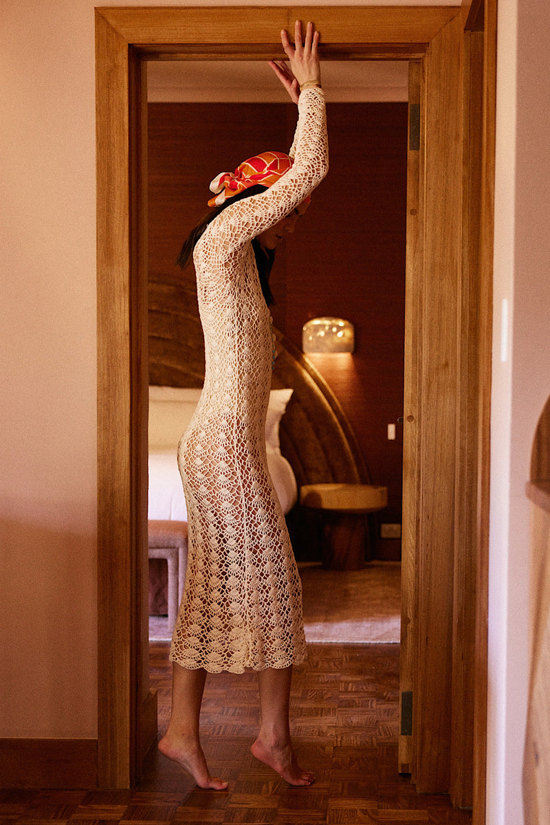 NEW Crochet Maxi Dress - Chasing Unicorns