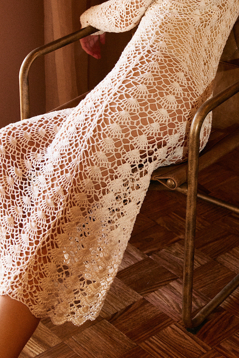NEW Crochet Maxi Dress - Chasing Unicorns