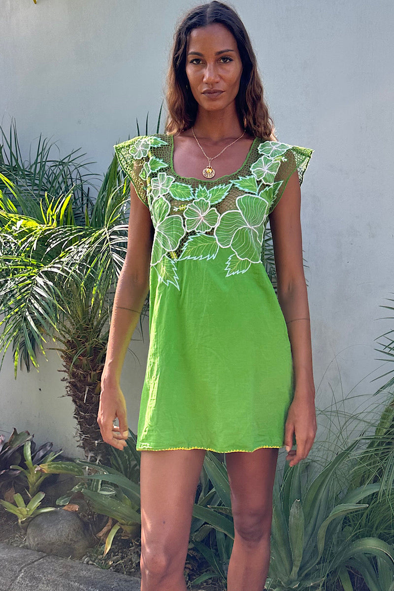 NEW Cutwork Mini Dress - Chasing Unicorns