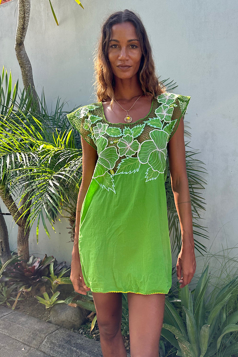 NEW Cutwork Mini Dress - Chasing Unicorns