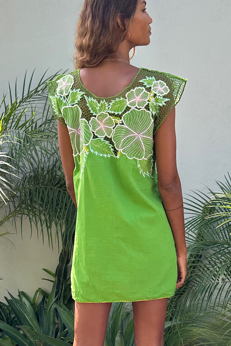NEW Cutwork Mini Dress - Chasing Unicorns