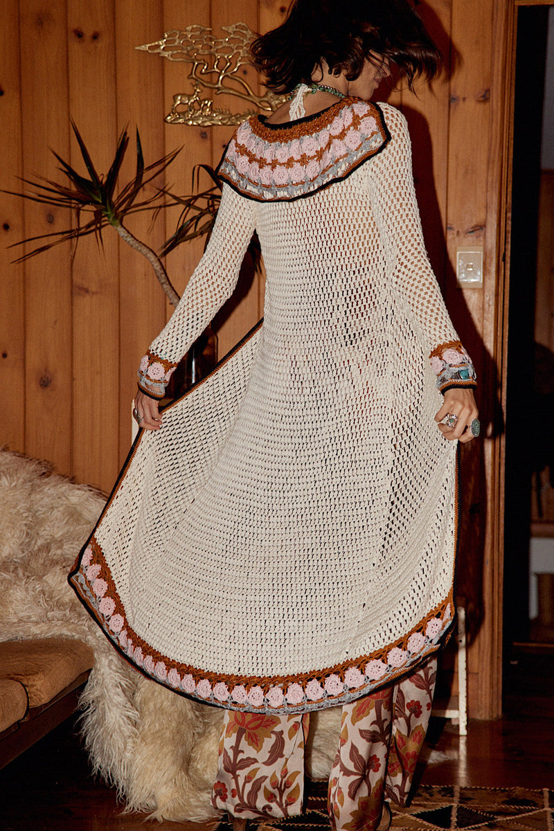 NEW Hand Crochet Duster Coat - Chasing Unicorns