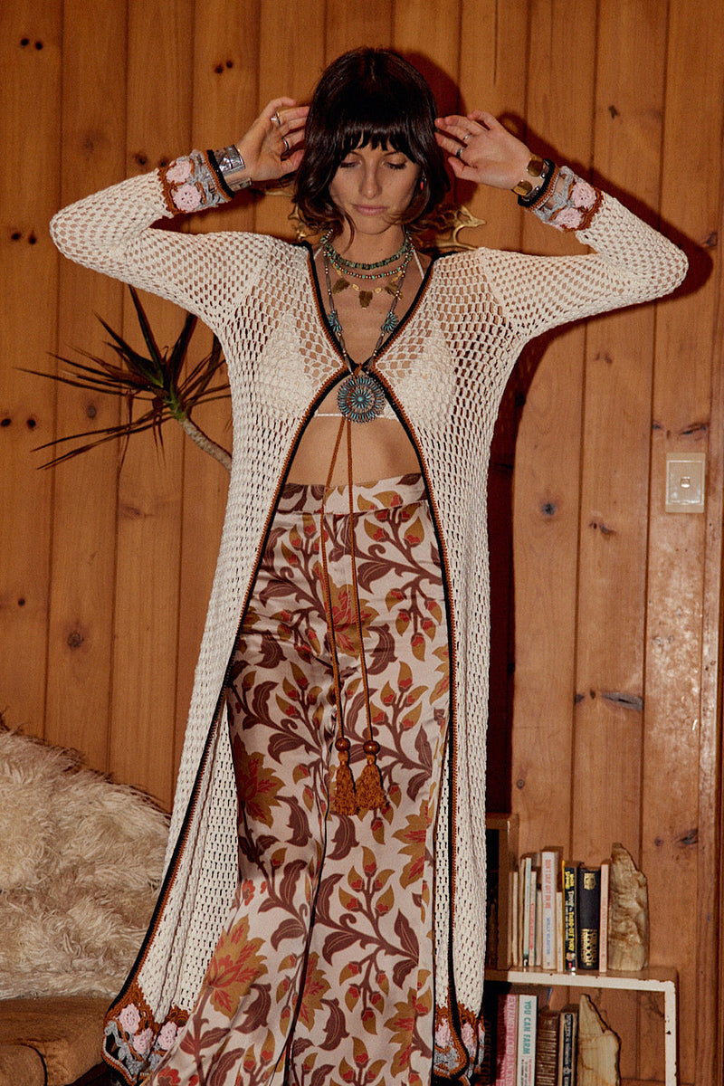 NEW Hand Crochet Duster Coat - Chasing Unicorns