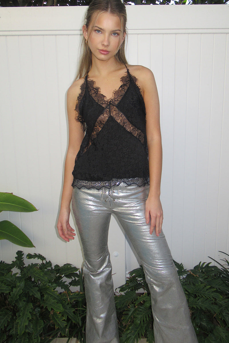NEW La Isla Bonita Leather Flares - Chasing Unicorns