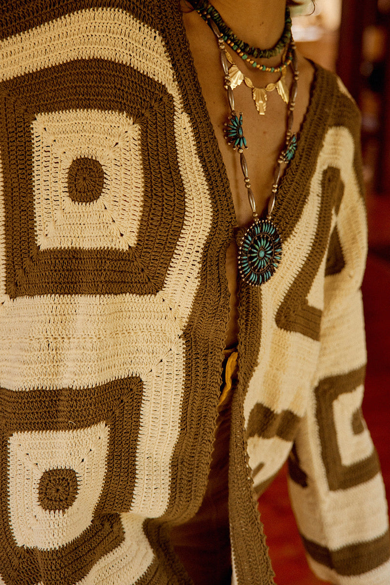 NEW Short Crochet Coat - Chasing Unicorns