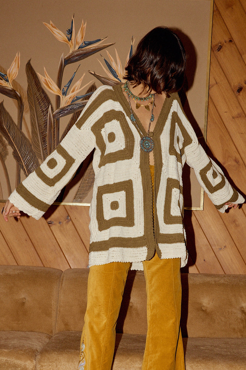 NEW Short Crochet Coat - Chasing Unicorns