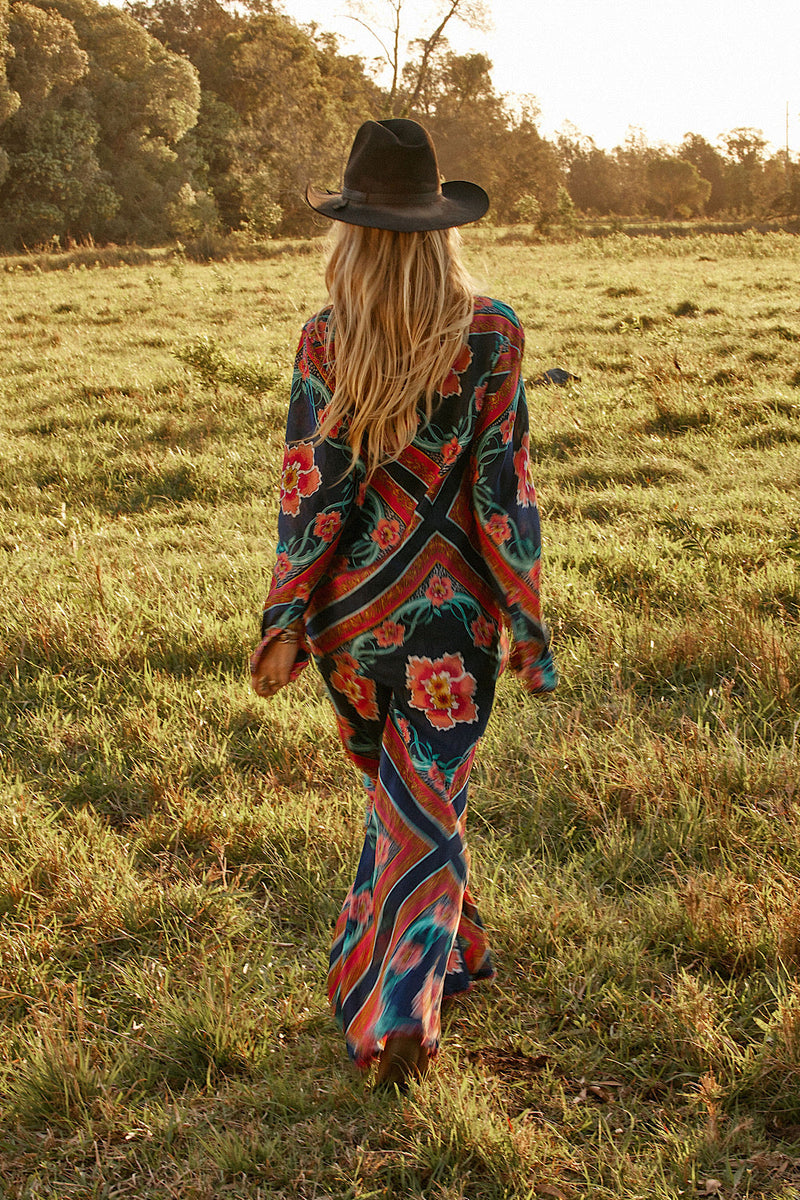 NEW Silk Satin Wide Leg Pants - Chasing Unicorns