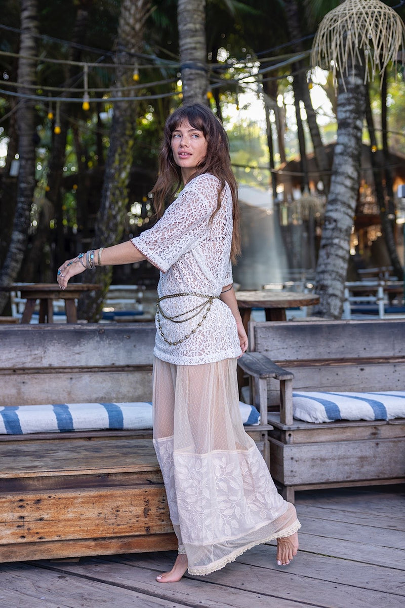 Only You Lace T-Shirt - Chasing Unicorns