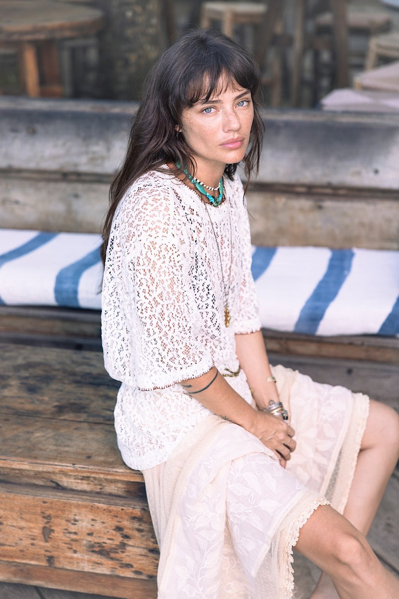 Only You Lace T-Shirt - Chasing Unicorns