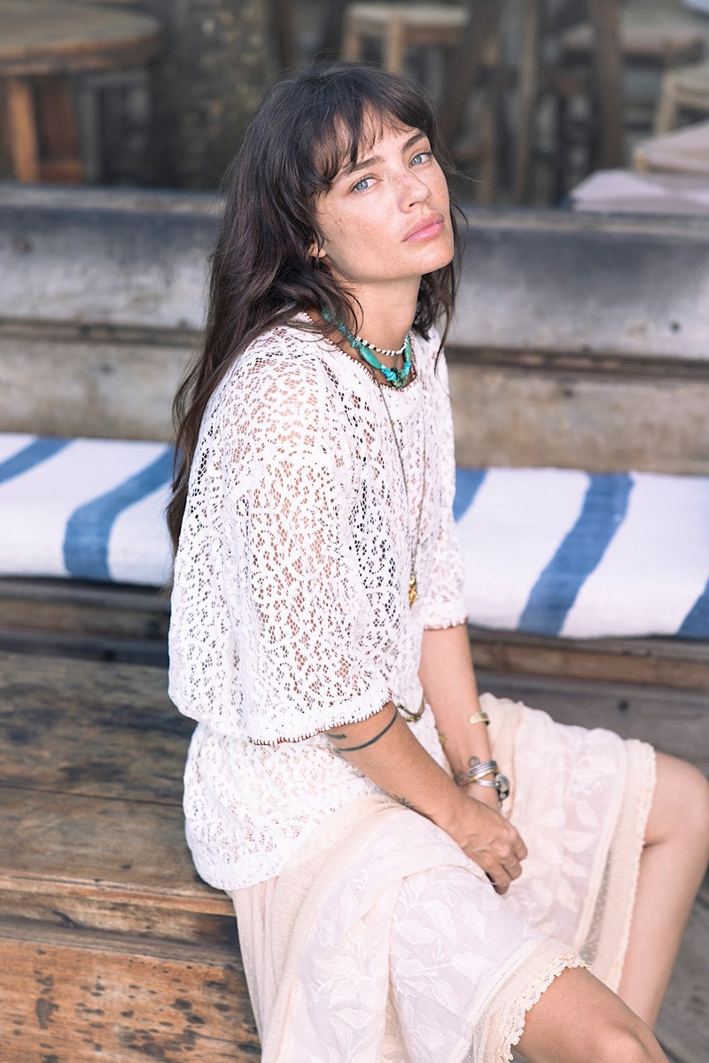 Only You Lace T-Shirt - Chasing Unicorns