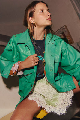 Ride On Leather Jacket