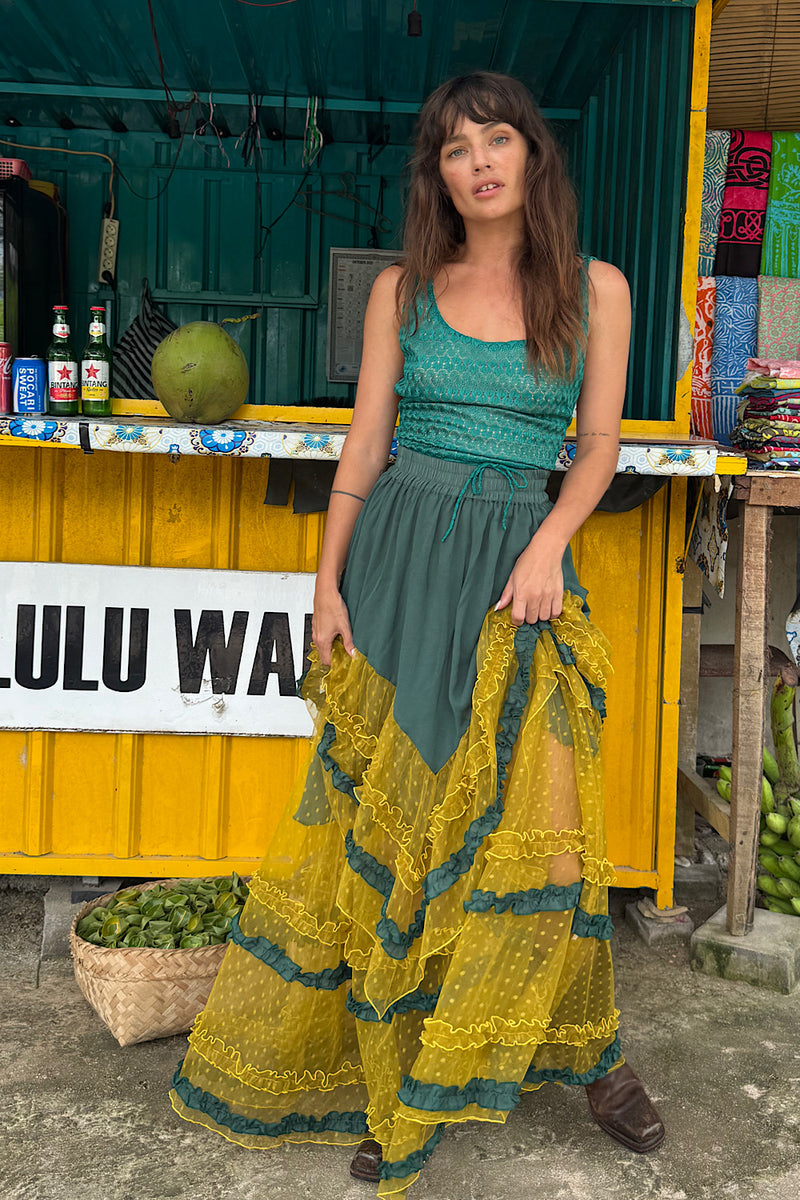 Sunshine Tulle Skirt - Forest - Chasing Unicorns