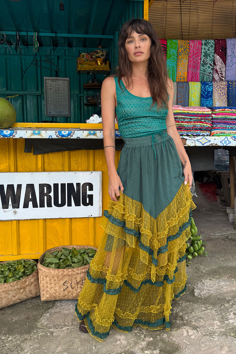 Sunshine Tulle Skirt - Forest - Chasing Unicorns