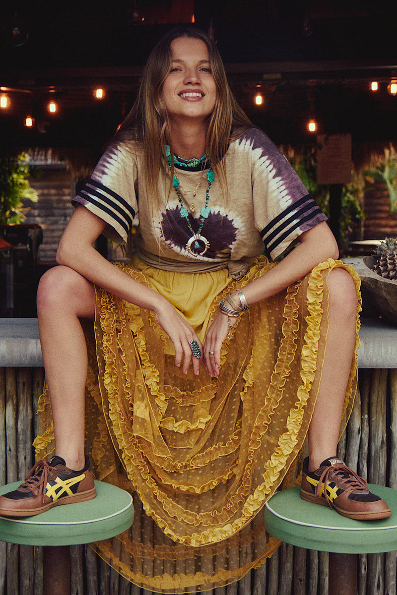 Sunshine Tulle Skirt - Mustard - Chasing Unicorns