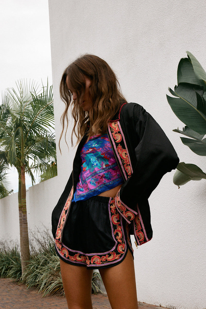 That’s What I Like Silk Satin Shorts - Chasing Unicorns