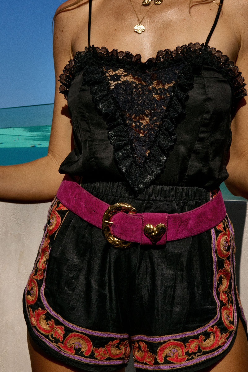 That’s What I Like Silk Satin Shorts - Chasing Unicorns