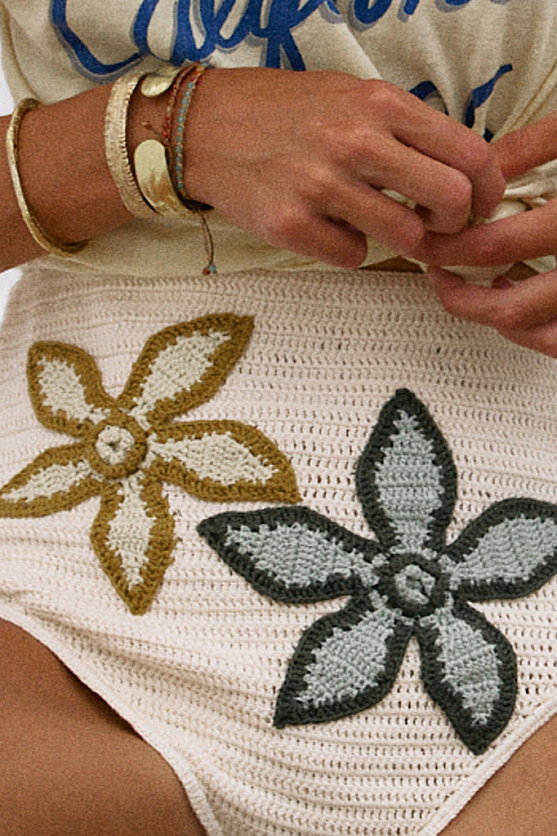 Watch Out Now Crochet Shorts - Chasing Unicorns