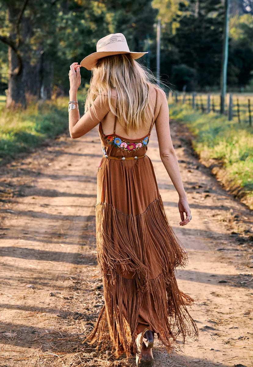 After Midnight Fringe Fiesta Dress - Chasing Unicorns