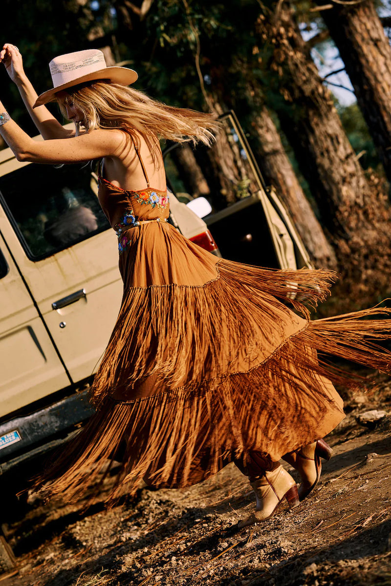 After Midnight Fringe Fiesta Dress - Chasing Unicorns